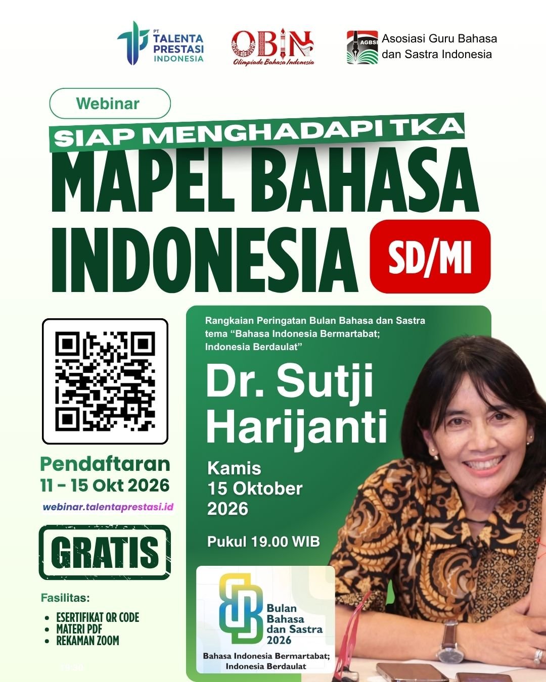Siap Menghadapi TKA SD/MI Mapel Bahasa Indonesia
